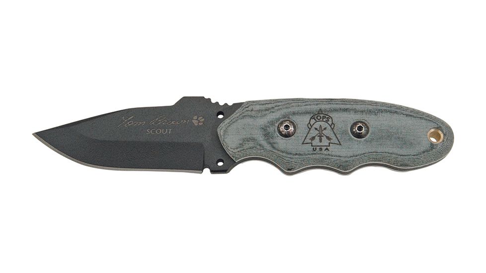 Tops Knives Tom Brown Scout Fixed Blade Knife TPS010