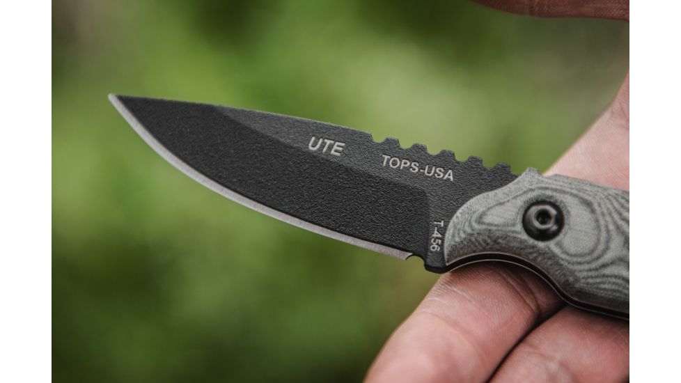 Tops Knives UTE Utility Tool Edged Fixed Blade Knife TPUTE02