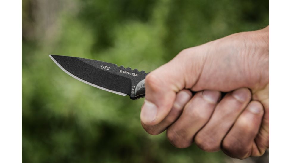 Tops Knives UTE Utility Tool Edged Fixed Blade Knife TPUTE02