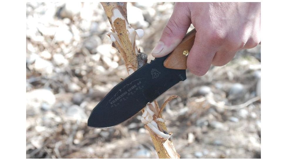 Tops Knives Wilderness Guide 40 Fixed Blade Knife TPWSG4