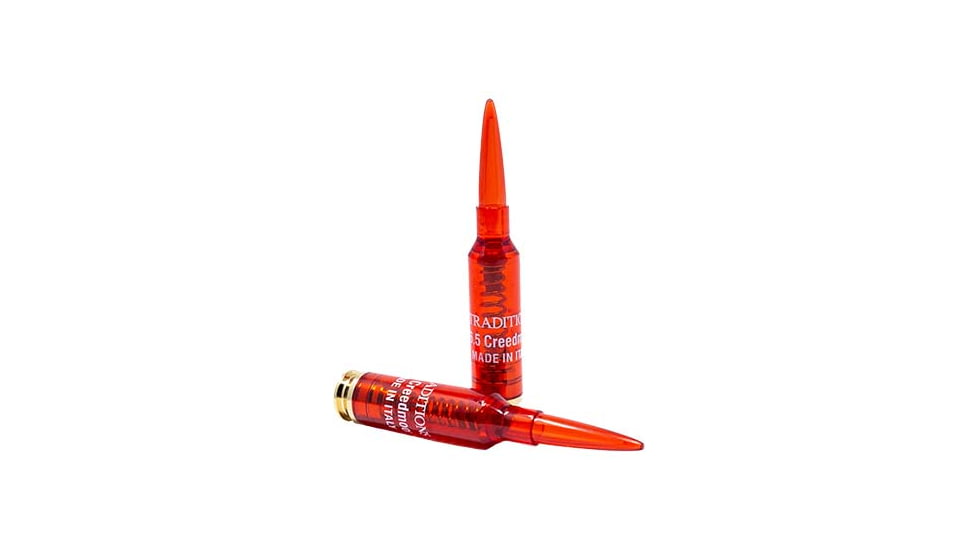 Traditions 6.5mm Creedmoor Snap Caps, 2 Pack, Red, Plastic, ASC65C