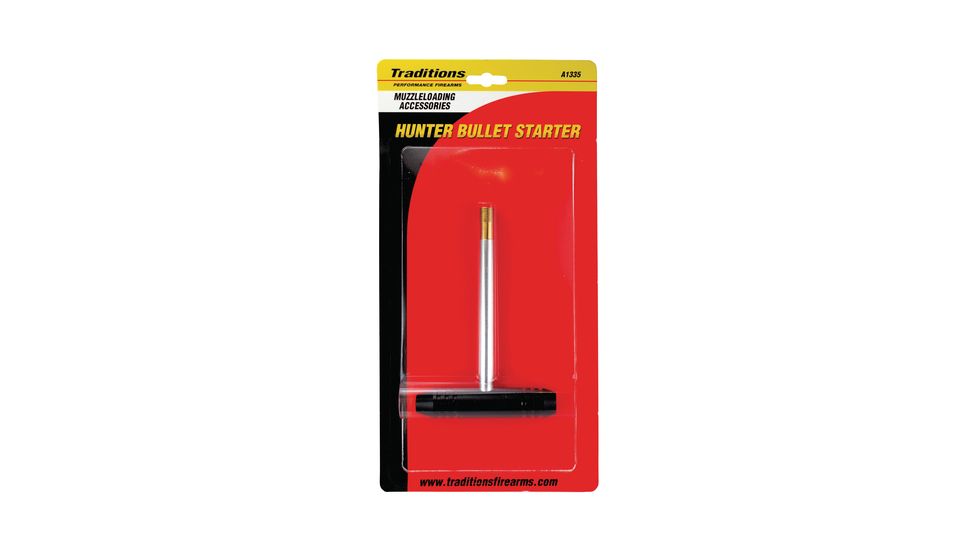 Traditions Hunter Bullet Starter And Ramrod With Palm-Saver Handle .45 Caliber And Up