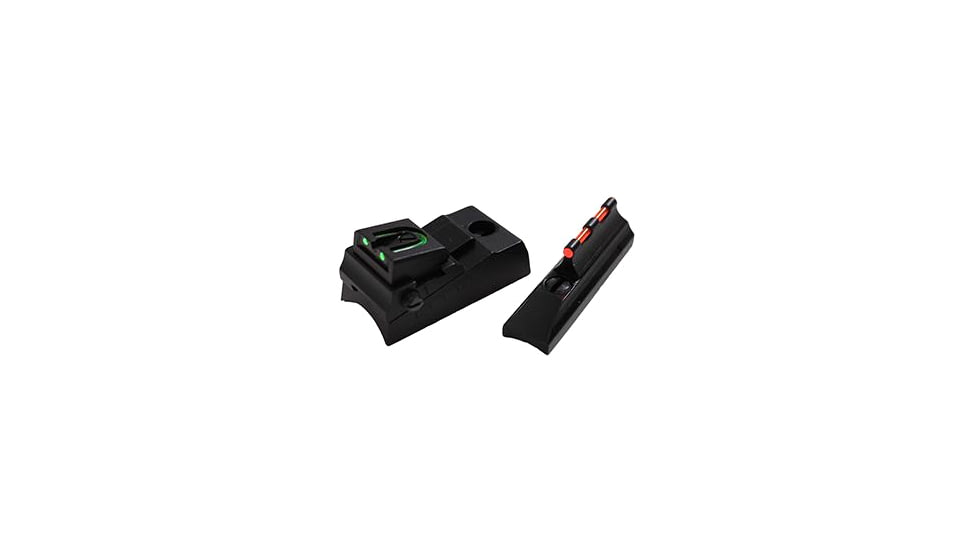 Traditions Performance Firearms Open Sight Fiber Optic Sight System Fits Traditions Straight Non-tapered Barrels, A1582