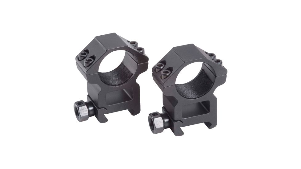Traditions Tactical Rings 4 Screw, 1in, Medium, Matte Black, A763M