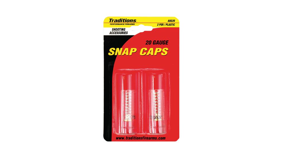 Traditions Snap Caps Shotgun 20 Gauge 2 Per Package