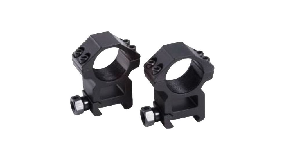 Traditions Tactical Rings 4 Screw, 1in, High, Matte Black, A763H