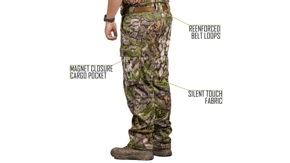 Treezyn ES Lined Cargo Pants - Mens, Early Seezyn Green, Small, MES16-1 S