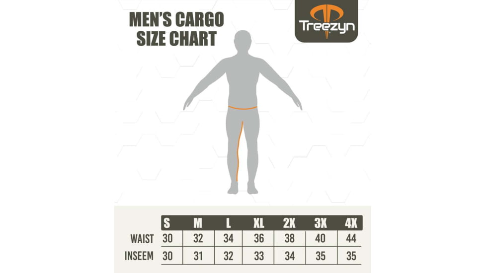 Treezyn ES Lined Cargo Pants - Mens, Early Seezyn Green, Small, MES16-1 S