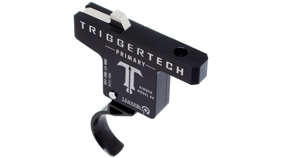 Triggertech K84SBB14NNK Primary Kimber M84 Black PVD Single-Stage Curved 1.50-4