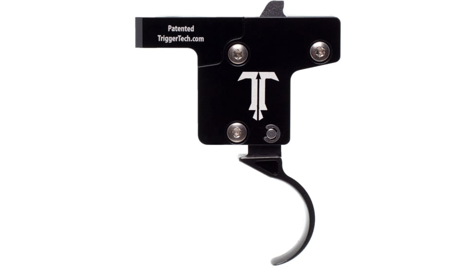 Triggertech Field Kimber Model 84 Rifle Trigger, Single-Stage, Curved, 2.5-5lb, Black PVD, K84-SBB-25-NNK