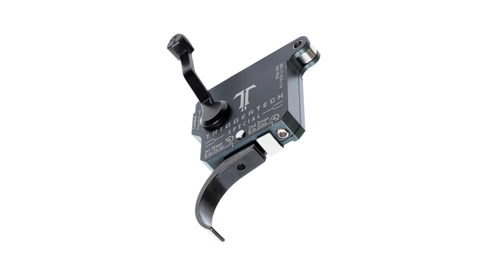 Triggertech Remington 700 Two-Stage Special Trigger Pro Curved w/Bolt Release, Black, R70-TCB-13-TBP