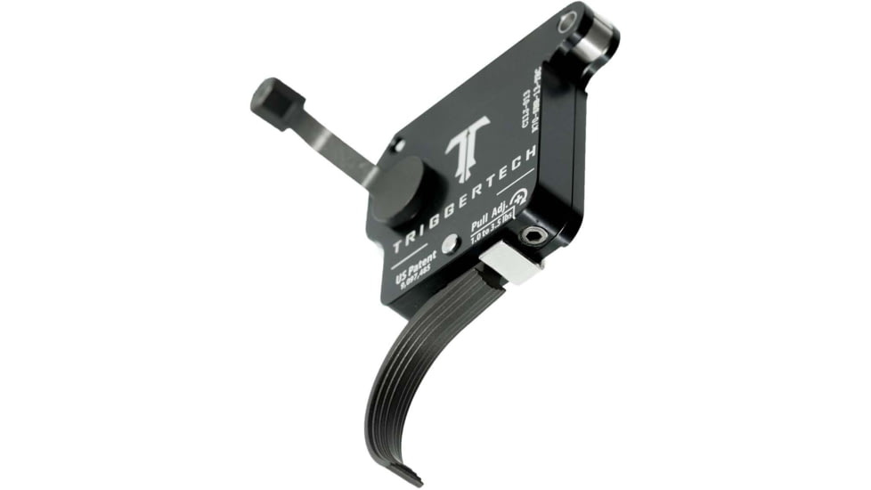 Triggertech Remington Model 7 Curved Trigger, BLACK, REMINGTON MODEL 7, RM7-SBB-14-TBC