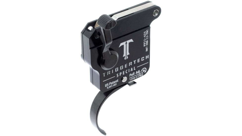 Triggertech Remington Model 7 Special Curved Trigger, BLACK, REMINGTON MODEL 7, RM7-SBB-13-TBC