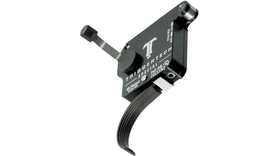 Triggertech Remington Model 7 Special Curved Trigger, BLACK, REMINGTON MODEL 7, RM7-SBB-13-TBC