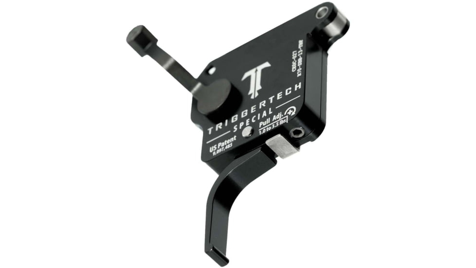 Triggertech Remington Model 7 Special Flat Trigger, BLACK, REMINGTON MODEL 7, RM7-SBB-13-TBF