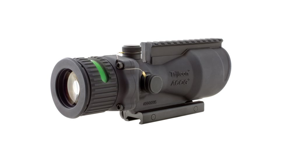 Trijicon ACOG 6x48 Dual Ill Rifle Scope w/Mount, Green Chevron .308 Reticle