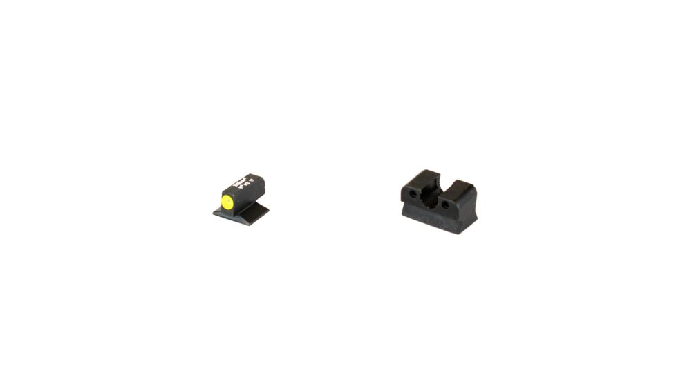 Trijicon 1911 Colt Cut HD Night Sight Set - Yellow Front Outline CA101Y