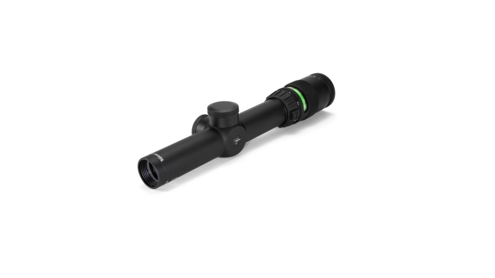 Trijicon AccuPoint TR-24 1-4x24mm Rifle Scope, 30 mm Tube, Second Focal Plane, Black, Green German #4 Crosshair w/ Dot Reticle, MOA Adjustment, 200054