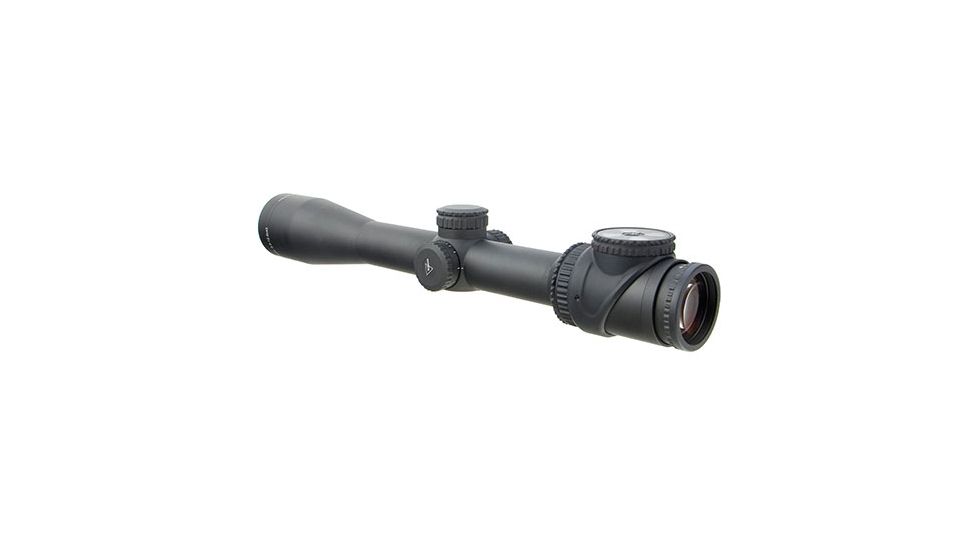 Trijicon AccuPoint TR-26 2.5-12.5x42mm Rifle Scope, 30 mm Tube, Second Focal Plane, Black, Green MOA-Dot Crosshair w/ Dot Reticle, MOA Adjustment, 200104