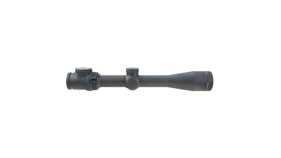 Trijicon AccuPoint TR-26 2.5-12.5x42mm Rifle Scope, 30 mm Tube, Second Focal Plane, Black, Green MOA-Dot Crosshair w/ Dot Reticle, MOA Adjustment, 200104