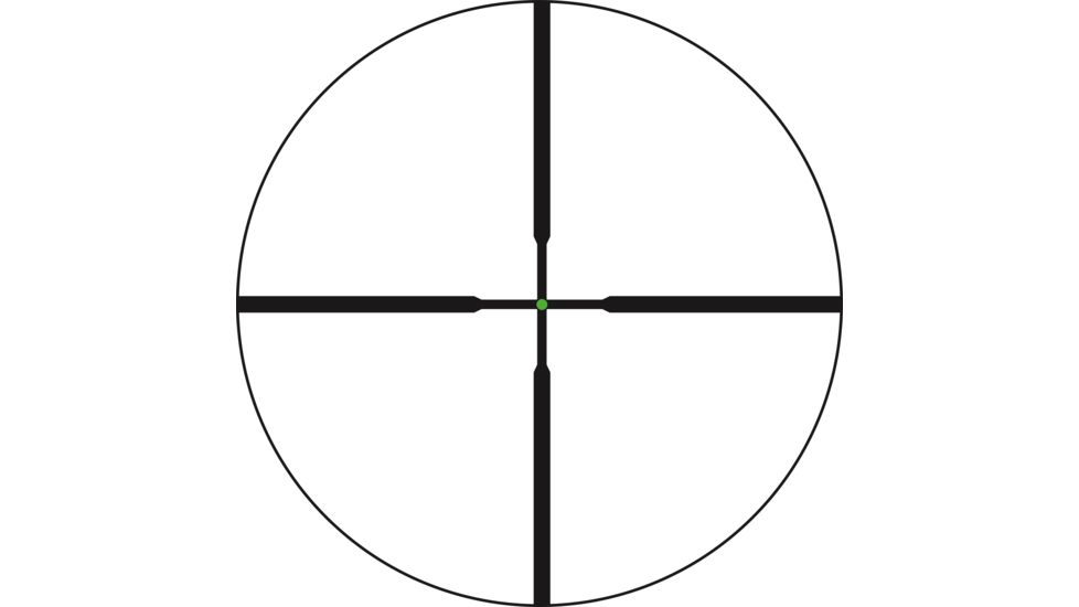 Trijicon AccuPoint TR-33 5-20x50mm Rifle Scope, 30 mm Tube, Second Focal Plane, Satin, Black, Green Standard Duplex Crosshair w/ Dot Reticle, MOA Adjustment, 200155