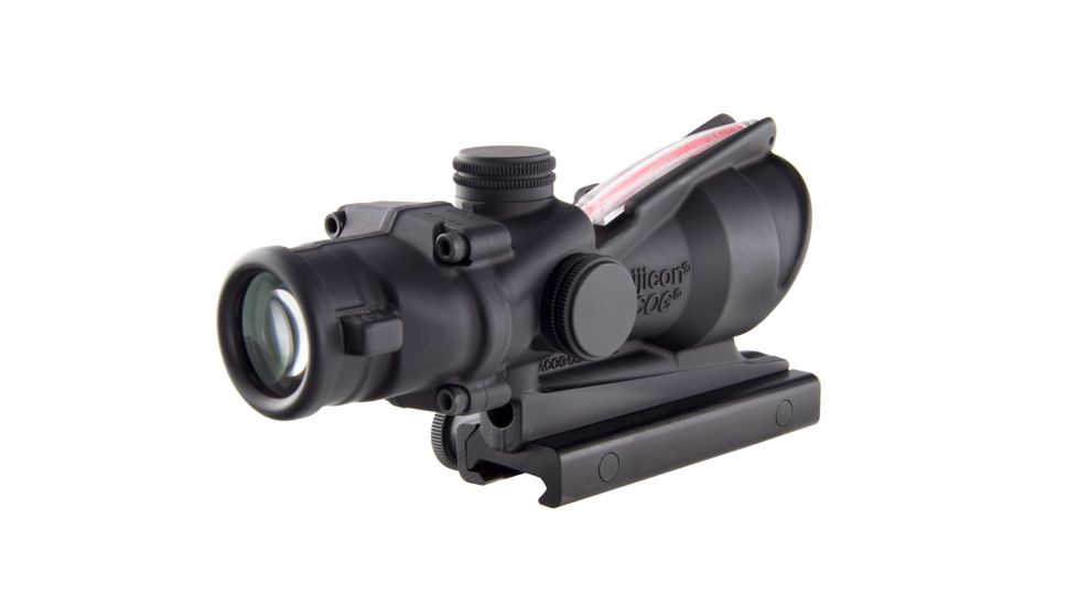 Trijicon ACOG 4x32 Dual Ill Rifle Scope w/Mount, Red Horseshoe .223 Reticle
