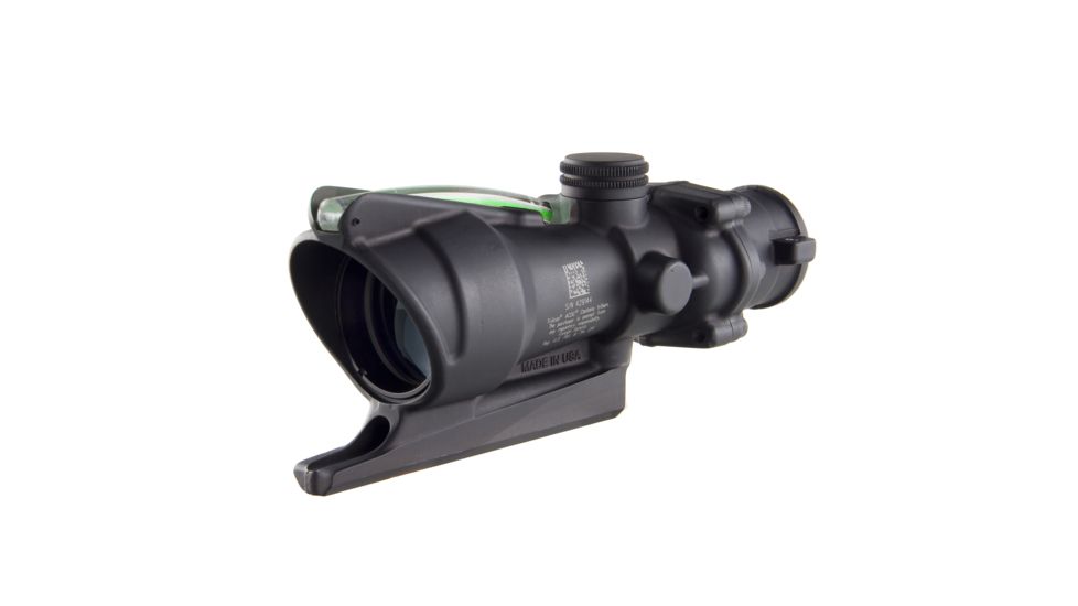 Trijicon ACOG 4x32 Scope w/Green Dual Illuminated Doughnut Reticle BAC-M16/AR15, Black TA31-G