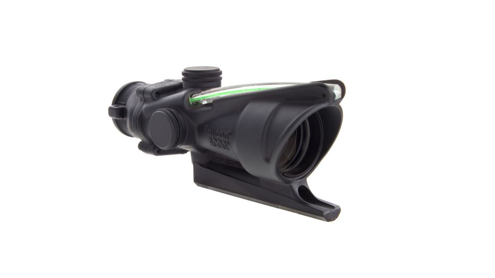 Trijicon ACOG 4x32 Scope w/Green Dual Illuminated Doughnut Reticle BAC-M16/AR15, Black TA31-G