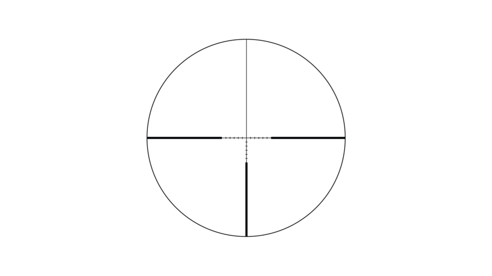 Trijicon Ascent 1-6x24mm Rifle Scope, 30mm Tube, Second Focal Plane, BDC Target Holds Reticle, Matte Black, AT624-C-2800003