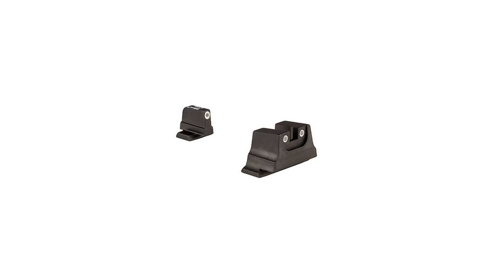 Trijicon Night Sight Suppressor Set w/White Front/White Rear and Green Lamps for Smith and Wesson MP C.O.R.E, 601011