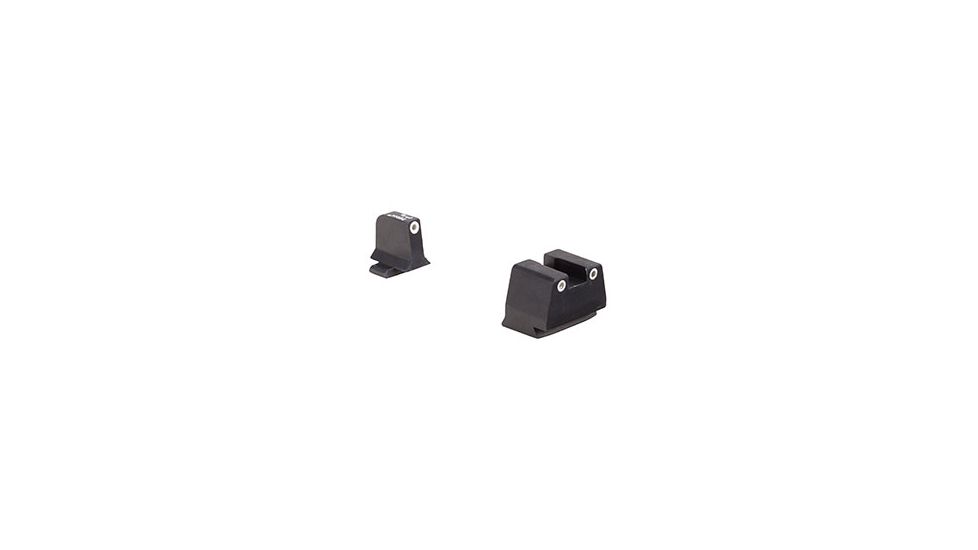 Trijicon Night Sight Suppressor Set for FN 509 w/ White Front, White Rear &amp; Green Lamps, 600996