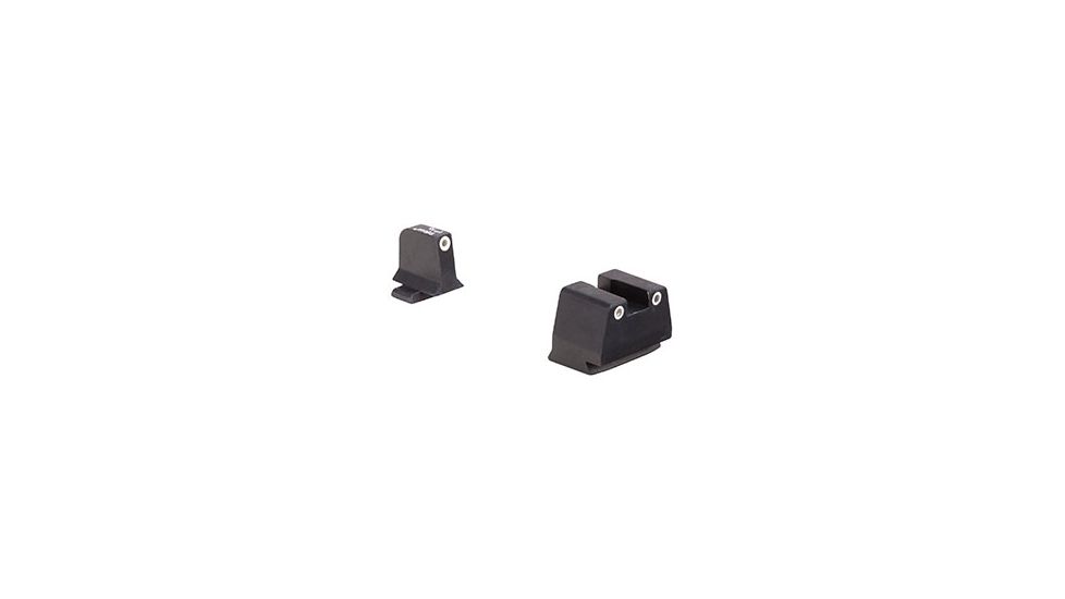 Trijicon Night Sight Suppressor Set w/White Front/White Rear &amp; Green Lamps for FN .45, 600942