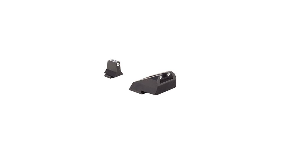 Trijicon Night Sight Suppressor Set w/White Front/White Rear &amp; Green Lamps for S&amp;W M&amp;P/SD9 VE/SD40 VE, 600900