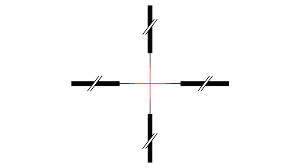 Trijicon Compact Dual Illuminated ACOG Scope, 1.5x24 mm, Red, Crosshair Reticle, Matte Black, 400337