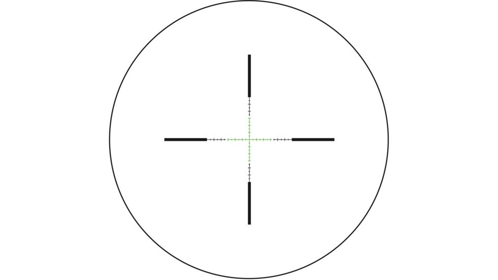 Trijicon Credo CR424 1-4x24mm Rifle Scope, 30 mm Tube, Second Focal Plane, Black, Green MRAD Ranging Reticle, Mil Rad Adjustment, 2900012