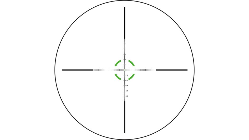 Trijicon Credo CR828 1-8x28mm Rifle Scope, 34 mm Tube, First Focal Plane, Black, Green/Red MRAD Segmented Circle Reticle, Mil Rad Adjustment, 2900032