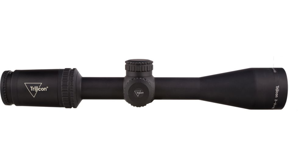 Trijicon Credo CR940 3-9x40mm Rifle Scope, 1 in Tube, Second Focal Plane, Black, Green Standard Duplex Crosshair Reticle, MOA Adjustment, 2900044