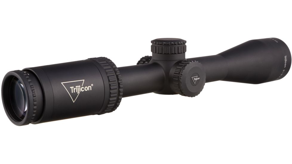 Trijicon Credo CR940 3-9x40mm Rifle Scope, 1 in Tube, Second Focal Plane, Black, Green Standard Duplex Crosshair Reticle, MOA Adjustment, 2900044