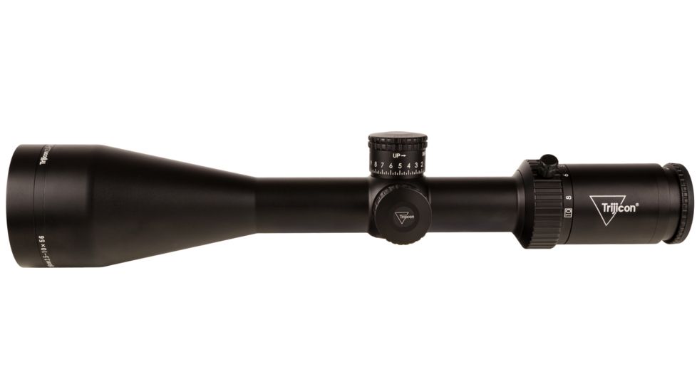 Trijicon Credo HX CRHX1056 2.5-10x56mm Rifle Scope, 30 mm Tube, Second Focal Plane, Black, Red MOA Precision Hunter Reticle, MOA Adjustment, 2900027