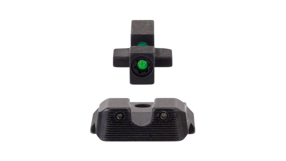 Trijicon DI Night Sight Set, Dual-Illuminated, U-Notch, Tritium Green Front Color/ Rear Color, Smith &amp; Wesson M&amp;P, M&amp;P M2.0, SD VE, 601108
