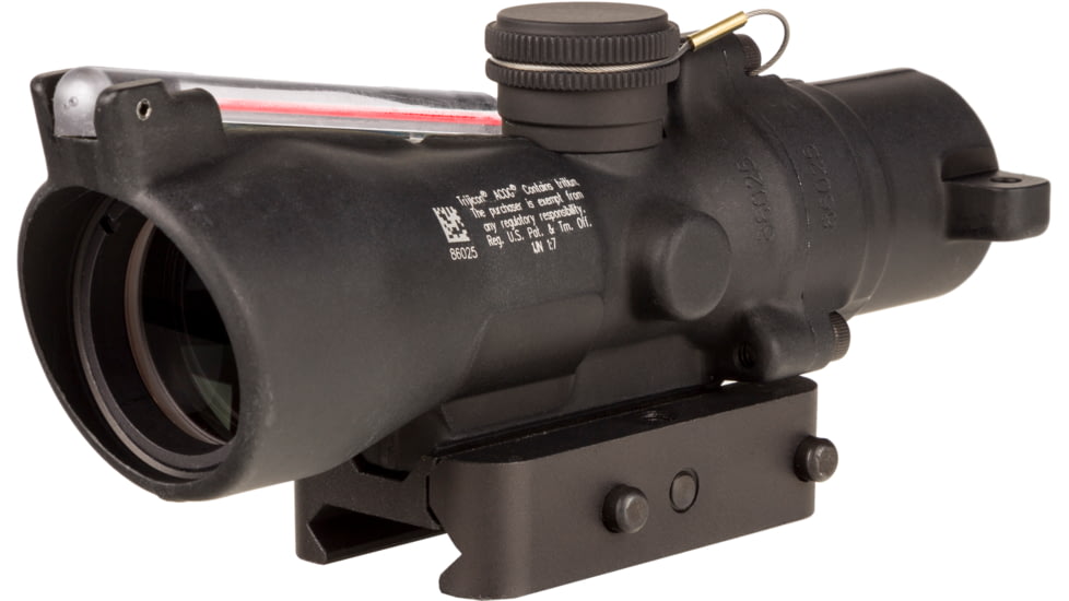 Trijicon Dual Illuminated Low Height Compact ACOG Scope, 3x24 mm, Red, 7.62x39/123gr. Crosshair Reticle, Matte Black, 400357