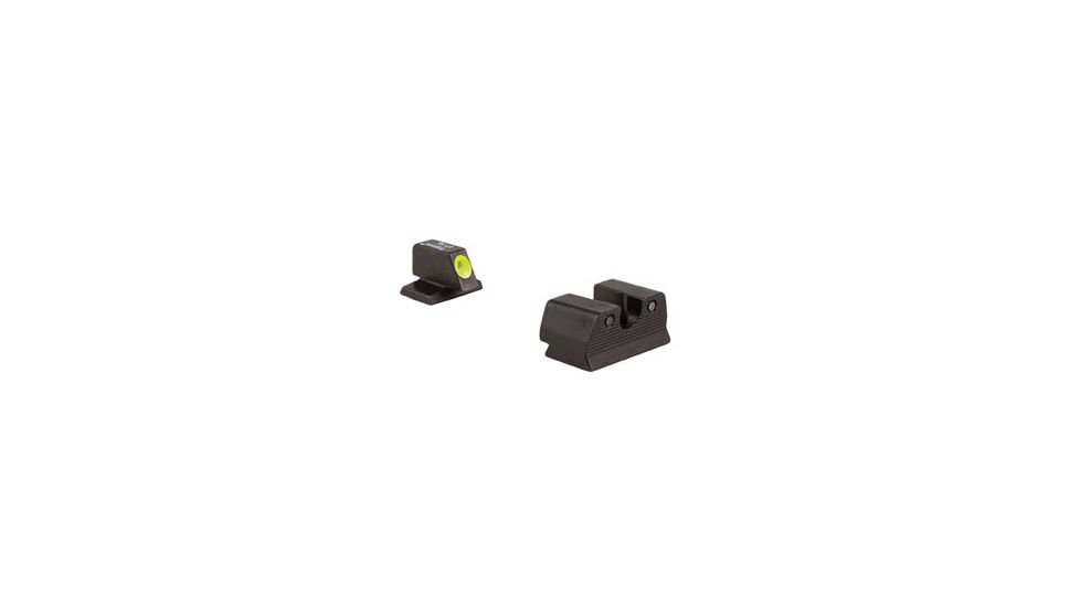 Trijicon FNH HD Night Sight Set - 9mm, Yellow Front Outline 600704