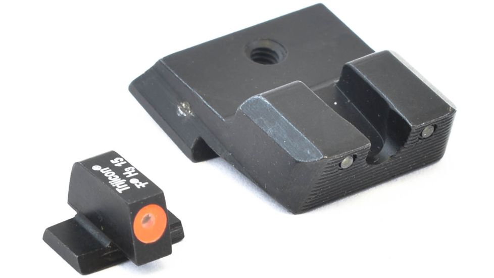Trijicon HD Night Sight Set - S&amp;W M&amp;P - Green/Orange SA137O