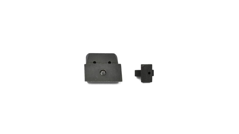 Trijicon Heavy Duty Night Sight Set, S&amp;W M&amp;P Shield/Shield Plus/Shield 2.0, Green/Orange, 600722