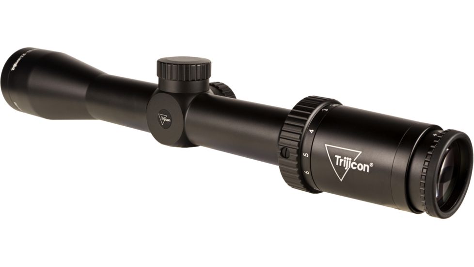 Trijicon Huron HR1040 2.5-10x40mm Rifle Scope, 30 mm Tube, Second Focal Plane, Black, Non-Illuminated BDC Hunter Hold Reticle, MOA Adjustment, 2700002
