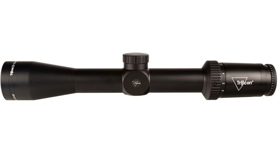 Trijicon Huron HR1040 2.5-10x40mm Rifle Scope, 30 mm Tube, Second Focal Plane, Black, Non-Illuminated BDC Hunter Hold Reticle, MOA Adjustment, 2700002
