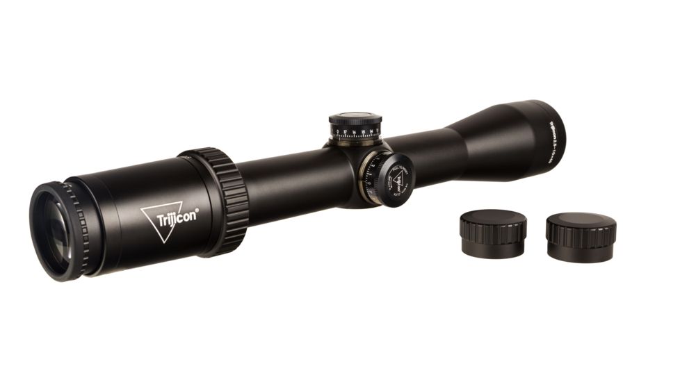 Trijicon Huron HR1040 2.5-10x40mm Rifle Scope, 30 mm Tube, Second Focal Plane, Black, Non-Illuminated BDC Hunter Hold Reticle, MOA Adjustment, 2700002
