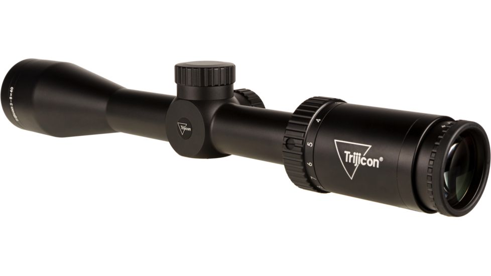 Trijicon Huron HR940 3-9x40mm Rifle Scope, 1 in Tube, Second Focal Plane, Black, Non-Illuminated German #4 Crosshair Reticle, MOA Adjustment, 2700004
