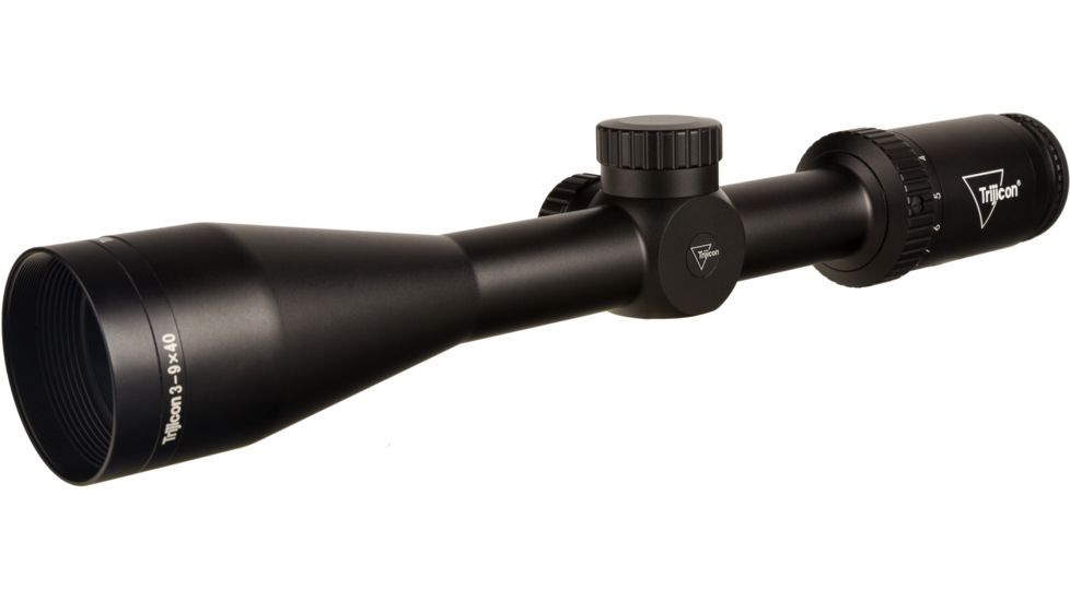 Trijicon Huron HR940 3-9x40mm Rifle Scope, 1 in Tube, Second Focal Plane, Black, Non-Illuminated German #4 Crosshair Reticle, MOA Adjustment, 2700004