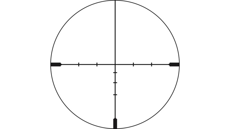 Trijicon Huron HR940 3-9x40mm Rifle Scope, 1 in Tube, Second Focal Plane, Black, Non-Illuminated BDC Hunter Hold Reticle, MOA Adjustment, 2700006